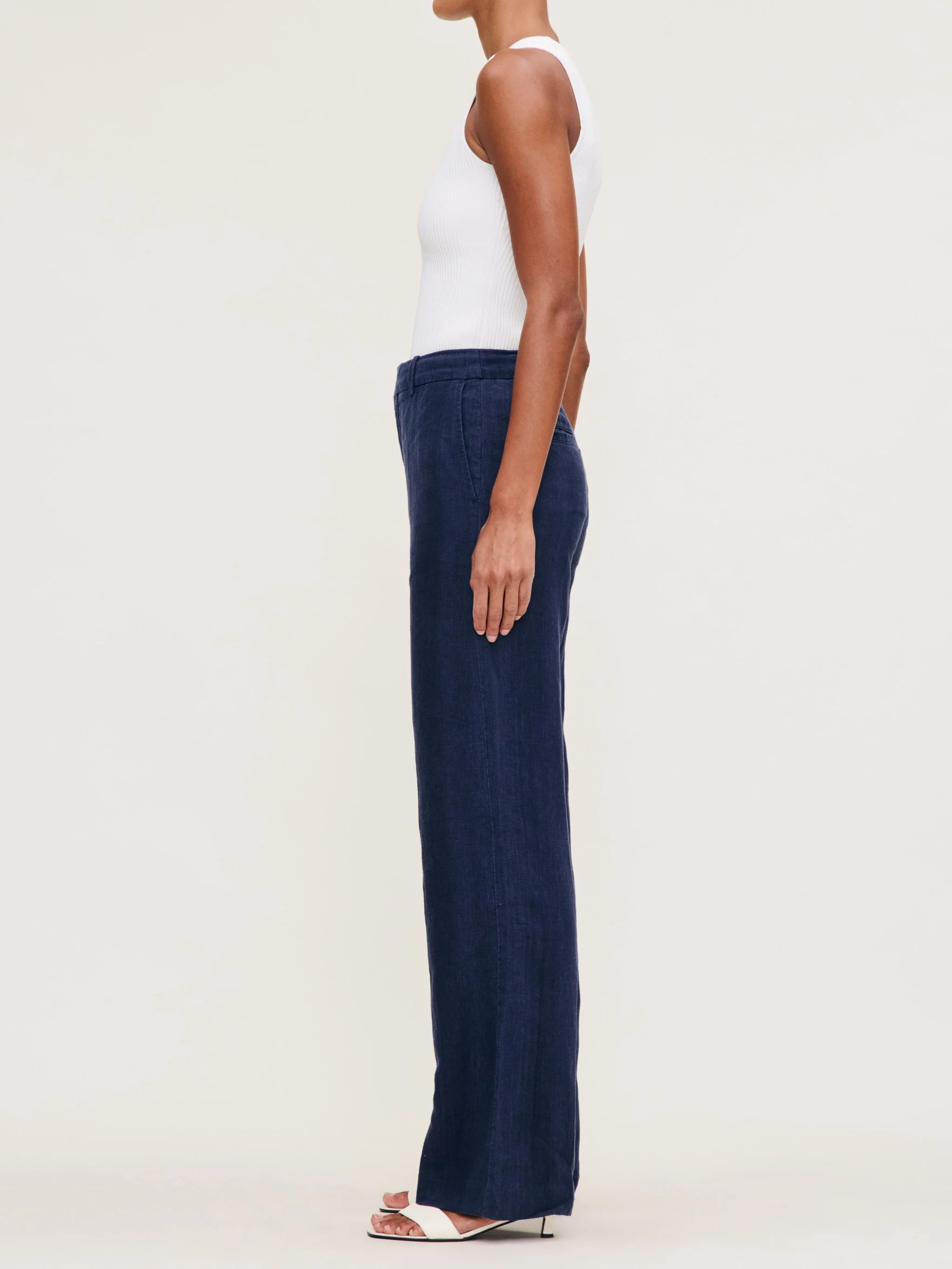 Mabel Straight High Rise Trouser 31.25"