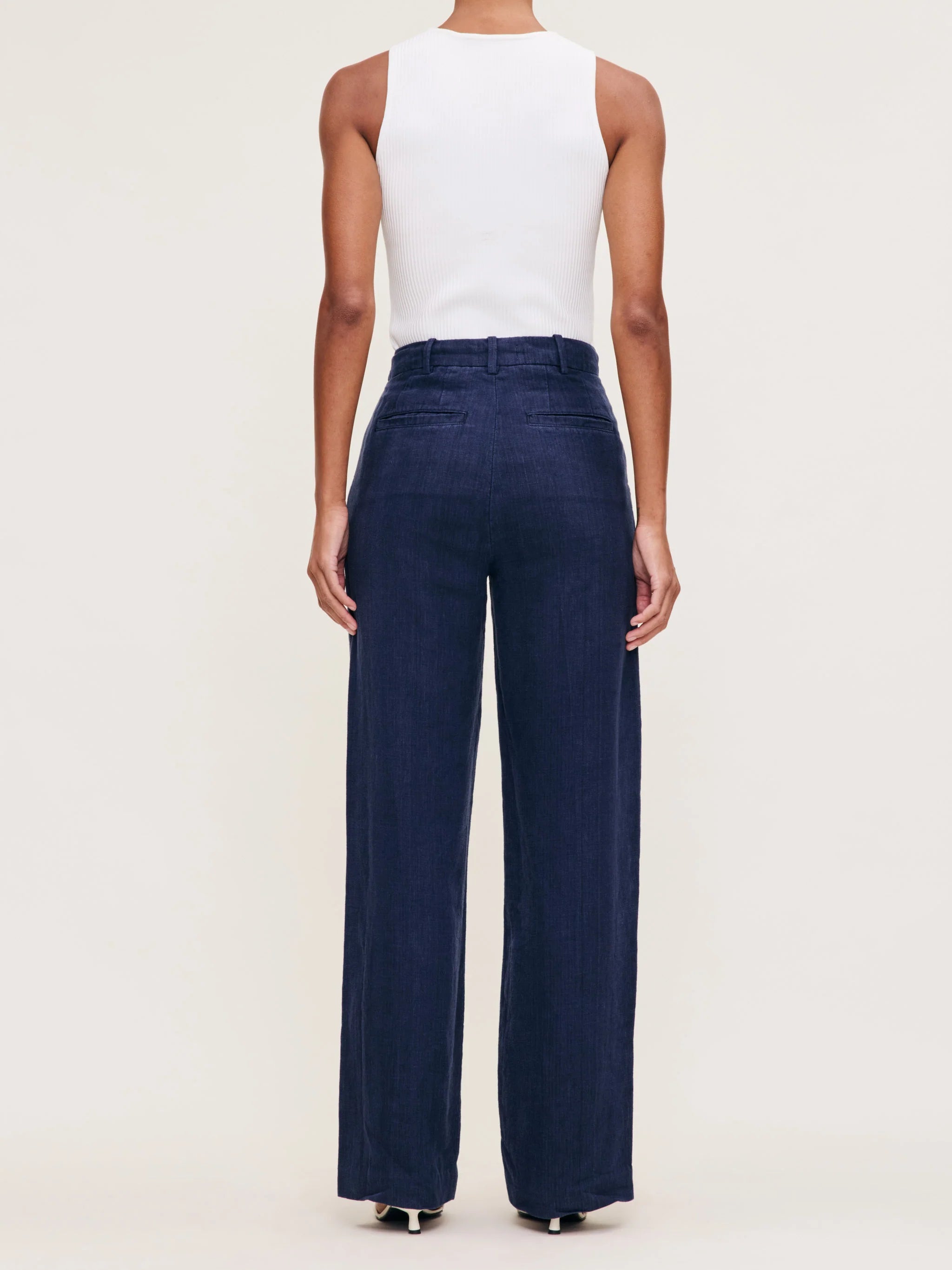 Mabel Straight High Rise Trouser 31.25"
