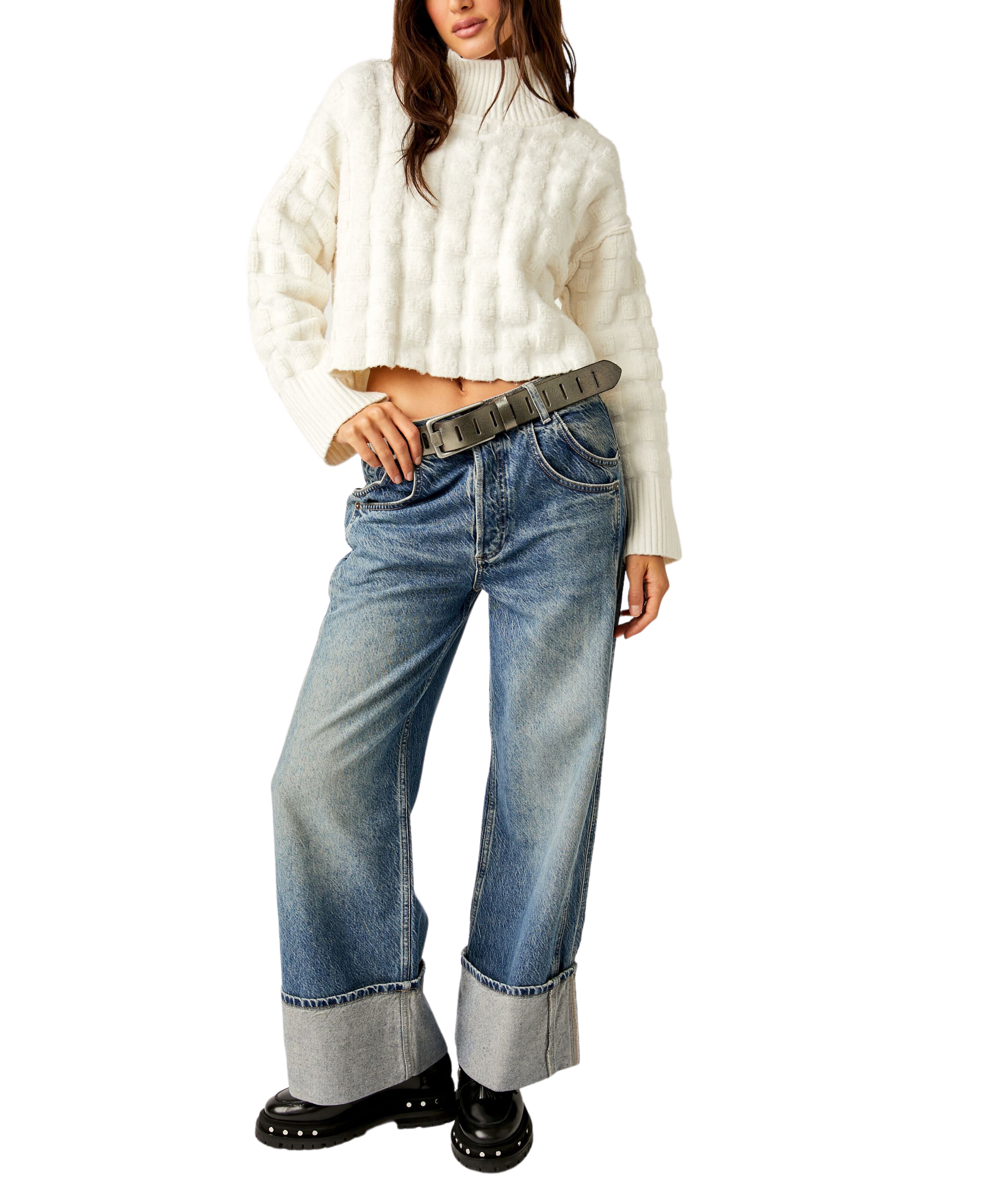 Soul Searcher Mock Neck Sweater