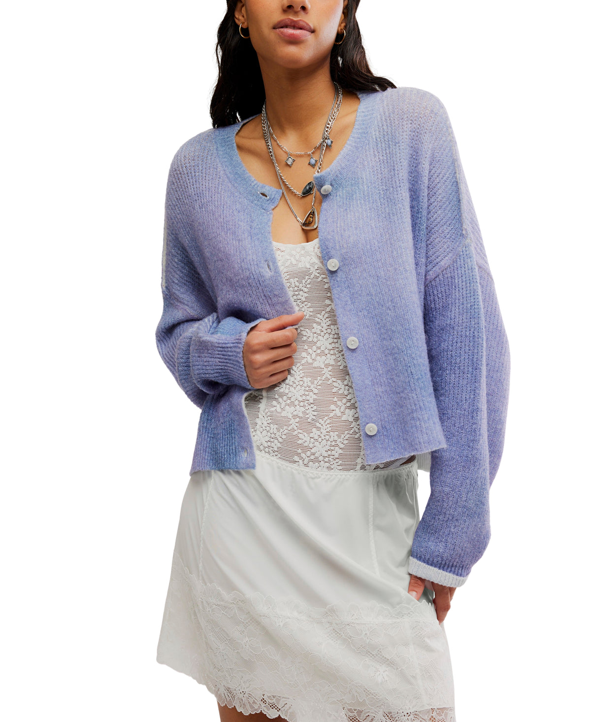 Ottilie SoftSpun Ribbed Knit Cardi
