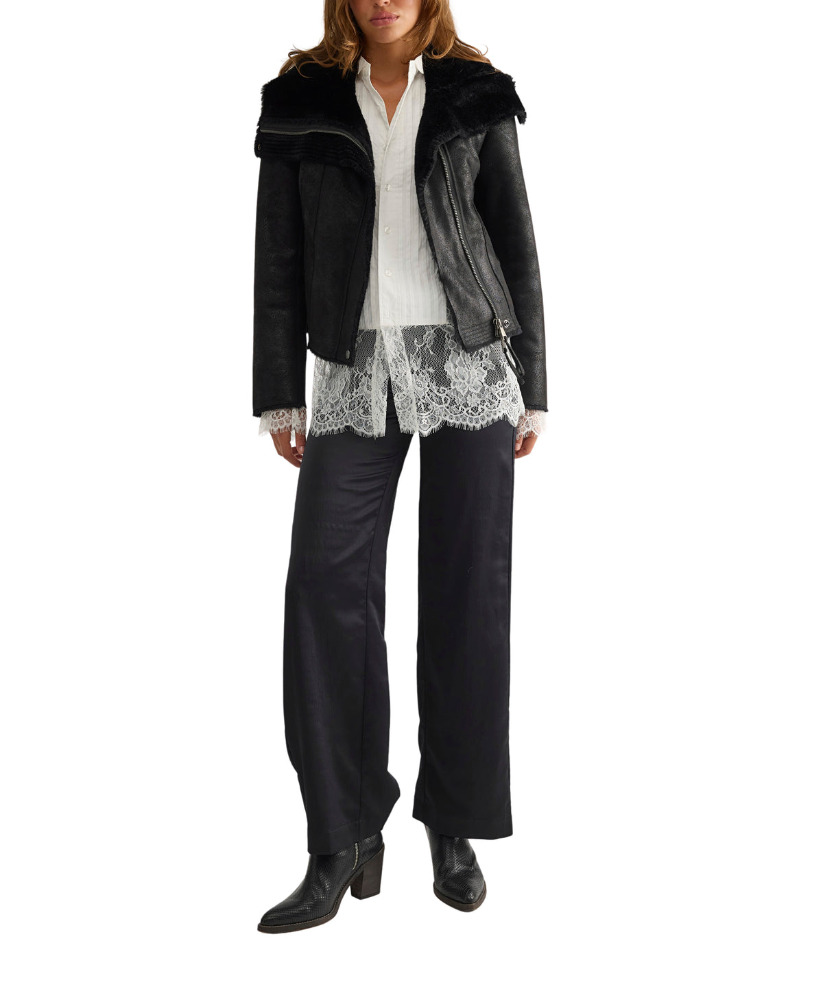 Fourline Shearling Aviato Jacket