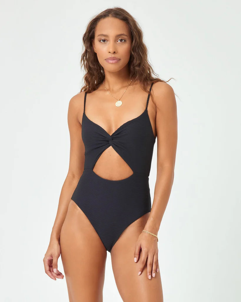 Eco Chic Repreve® Kyslee One Piece Swimsuit