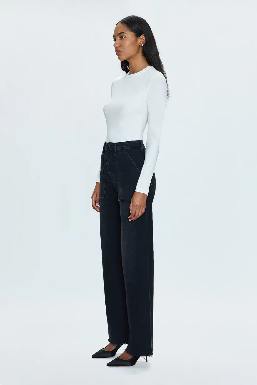 Penny Utility High Rise Wide Leg Jean