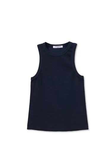 Daphne Heavy Rib High-Neck Tank