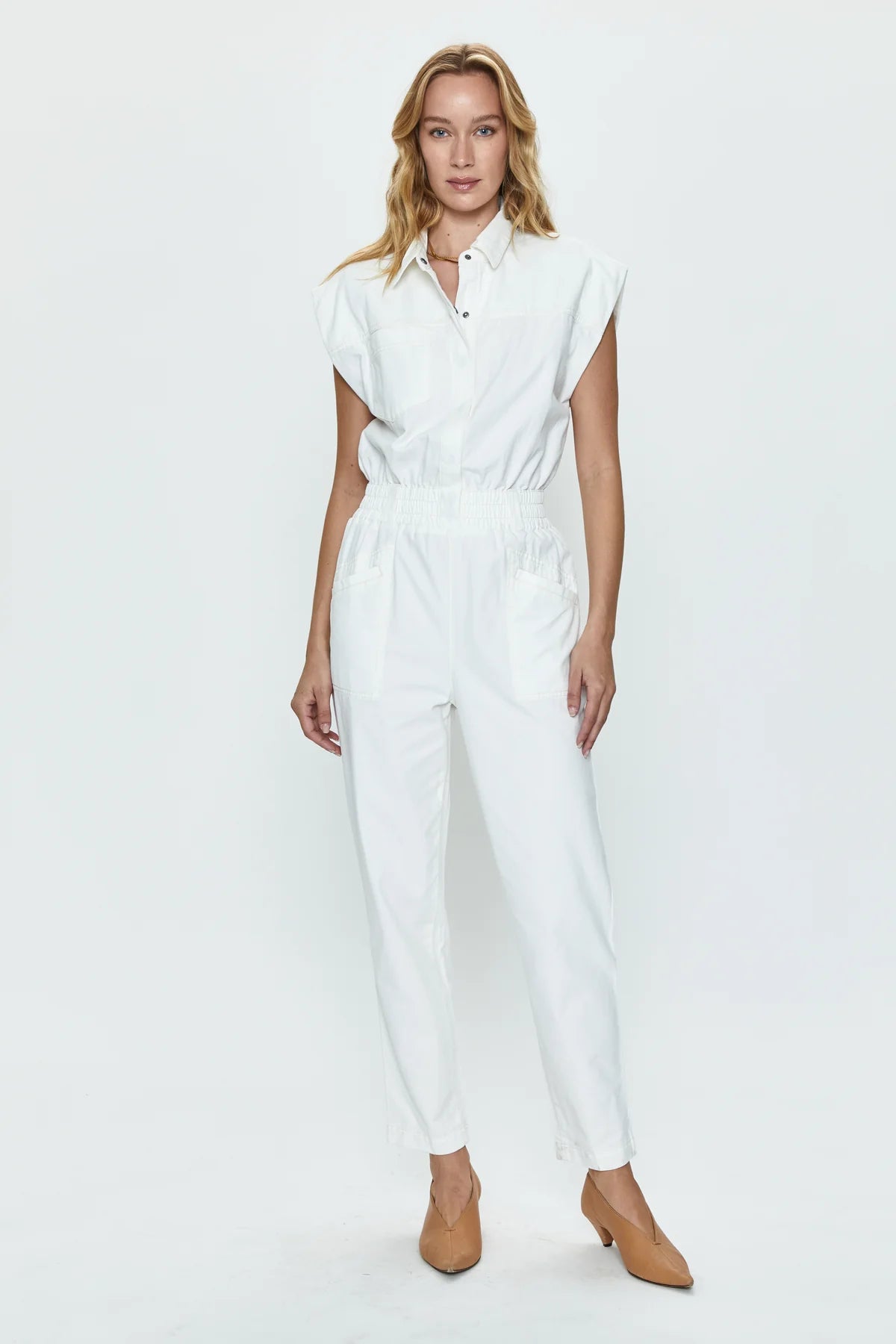 Rosie Cinched Waist Jumpsuit