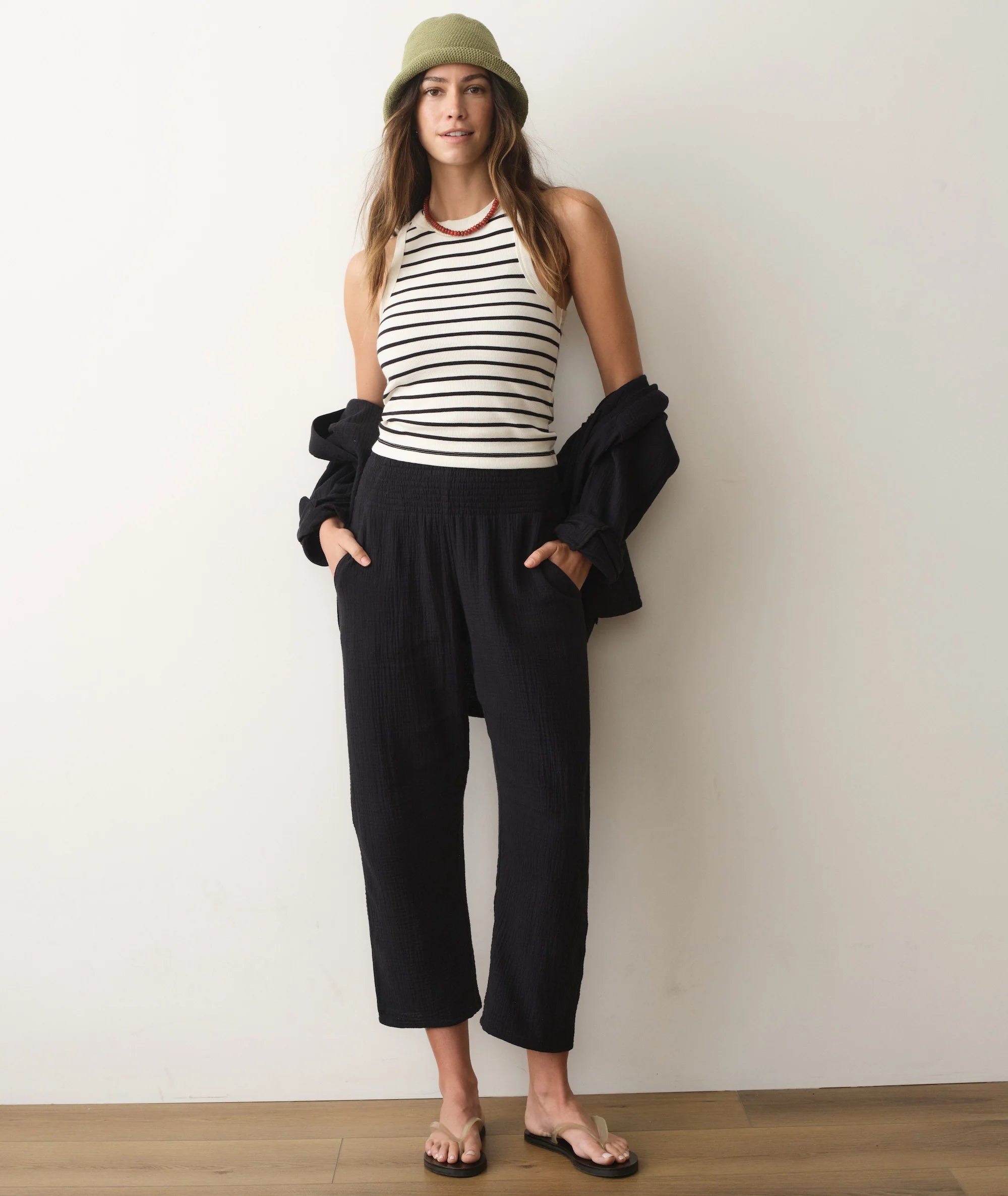 Lexi Rib High Neck Tank