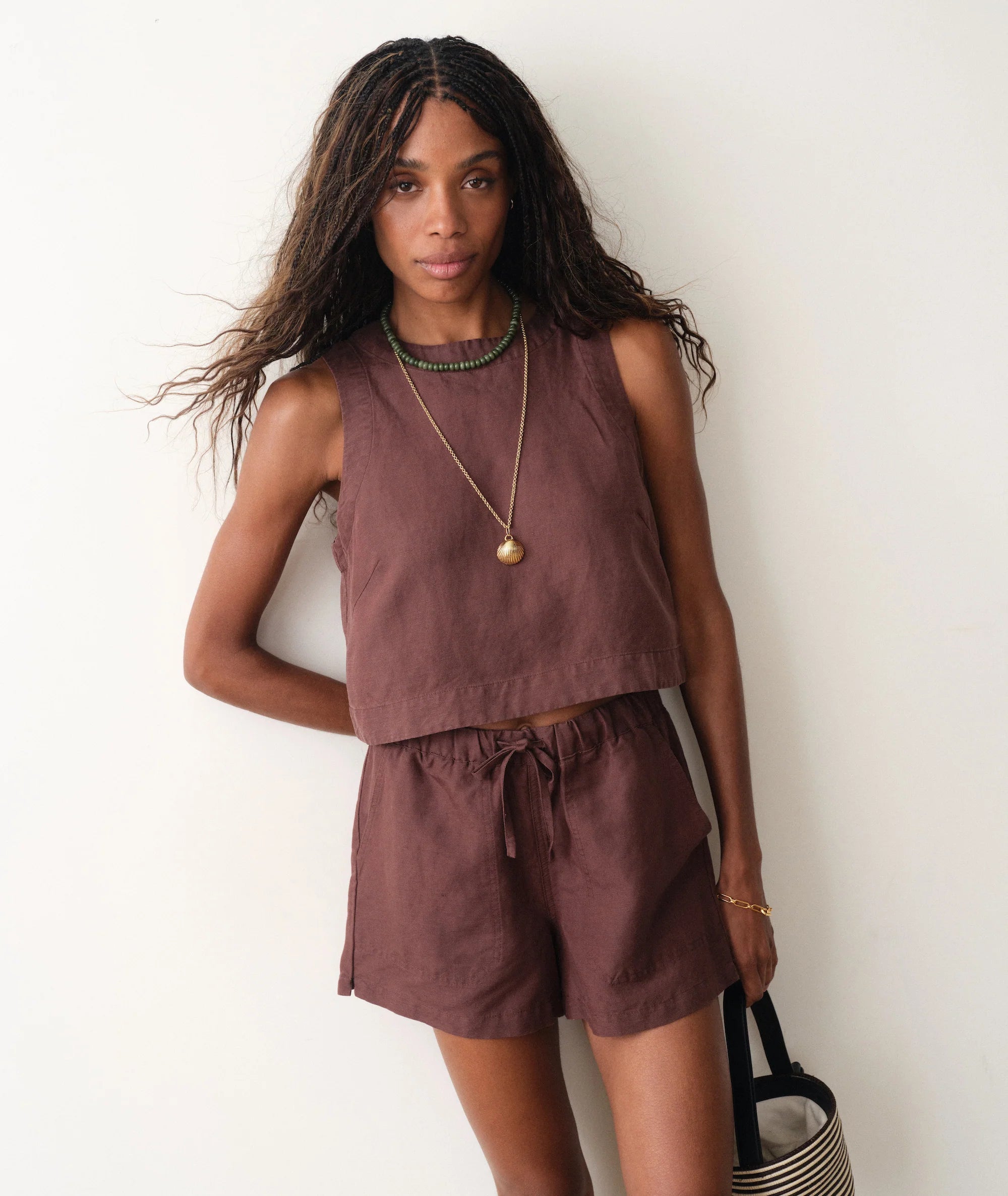 Quinn Linen Tank