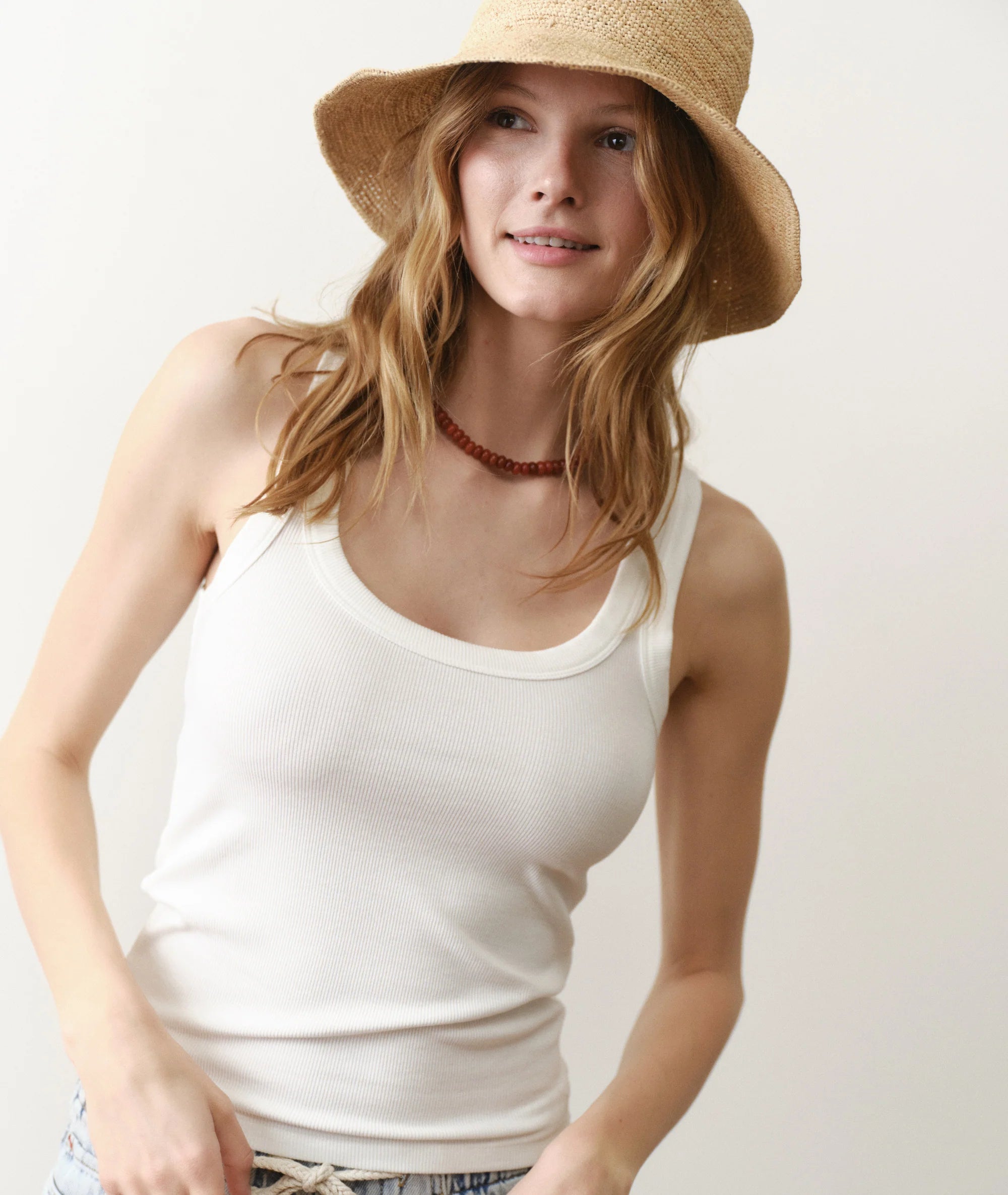 Lexi Rib Sun-In Tank