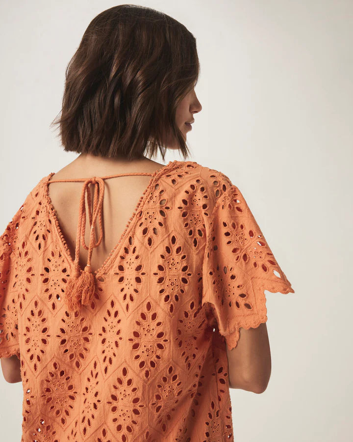 Sandro Eyelet Dress