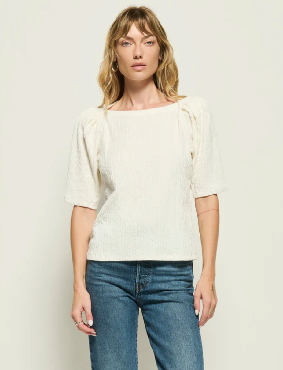 Deana Textured Envelope Tee
