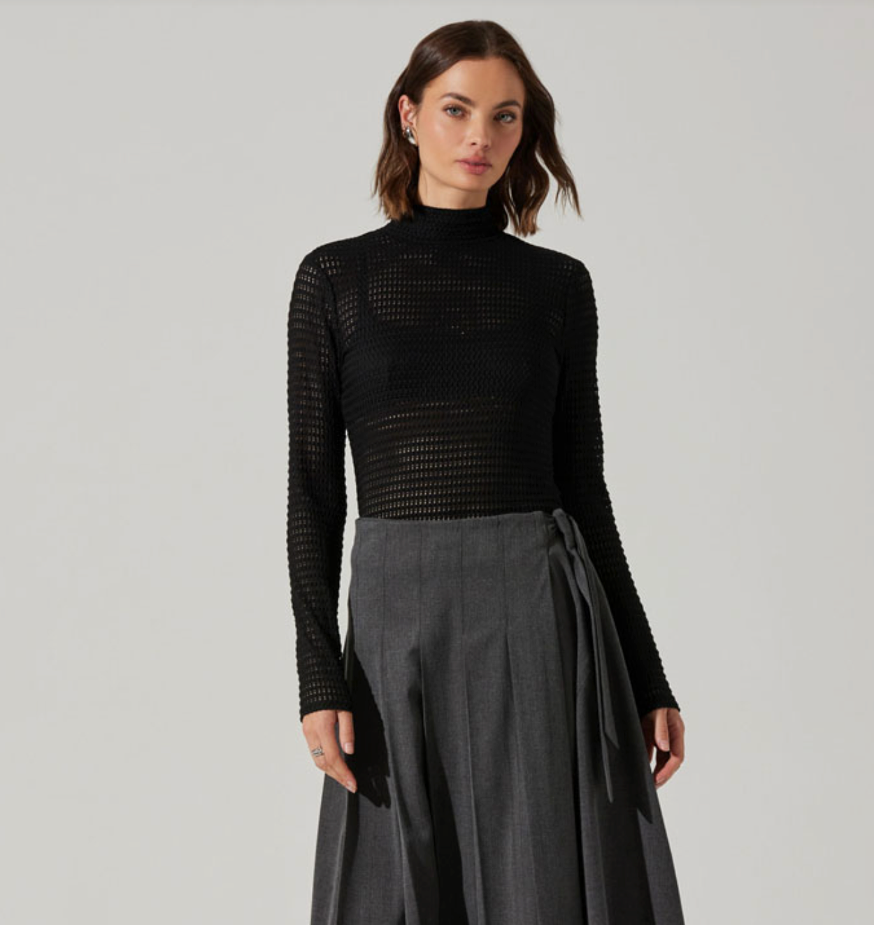 Lida Open Knit Top
