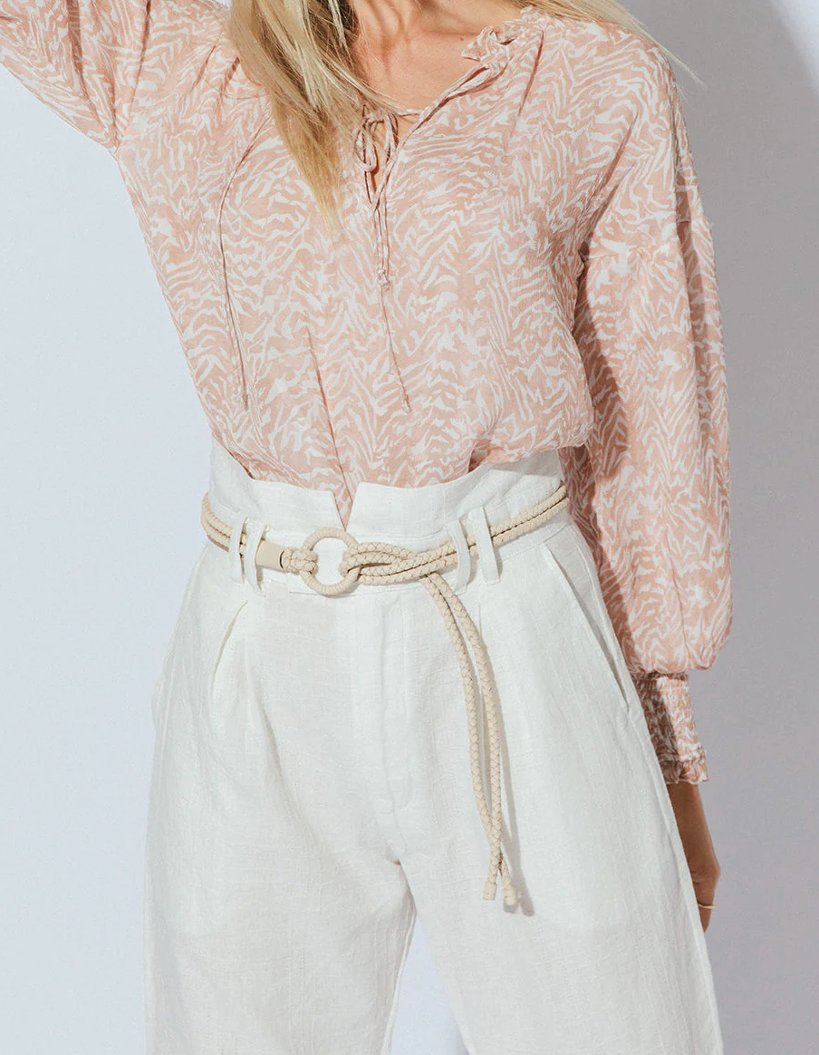 Loop Leather Belt