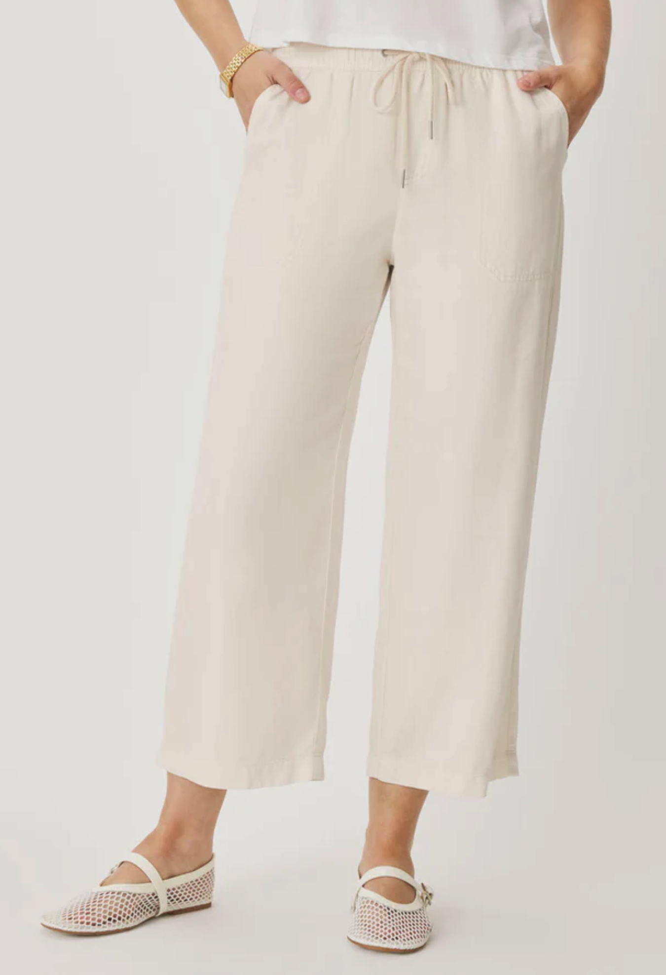 Angie Crop Wide Leg Pant