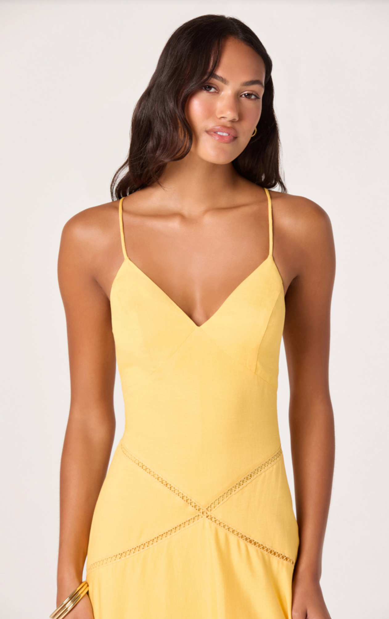Lainey Eyelet Midi Dress