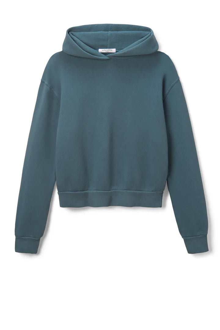 Heart Cotton Fleece Pullover Hoodie