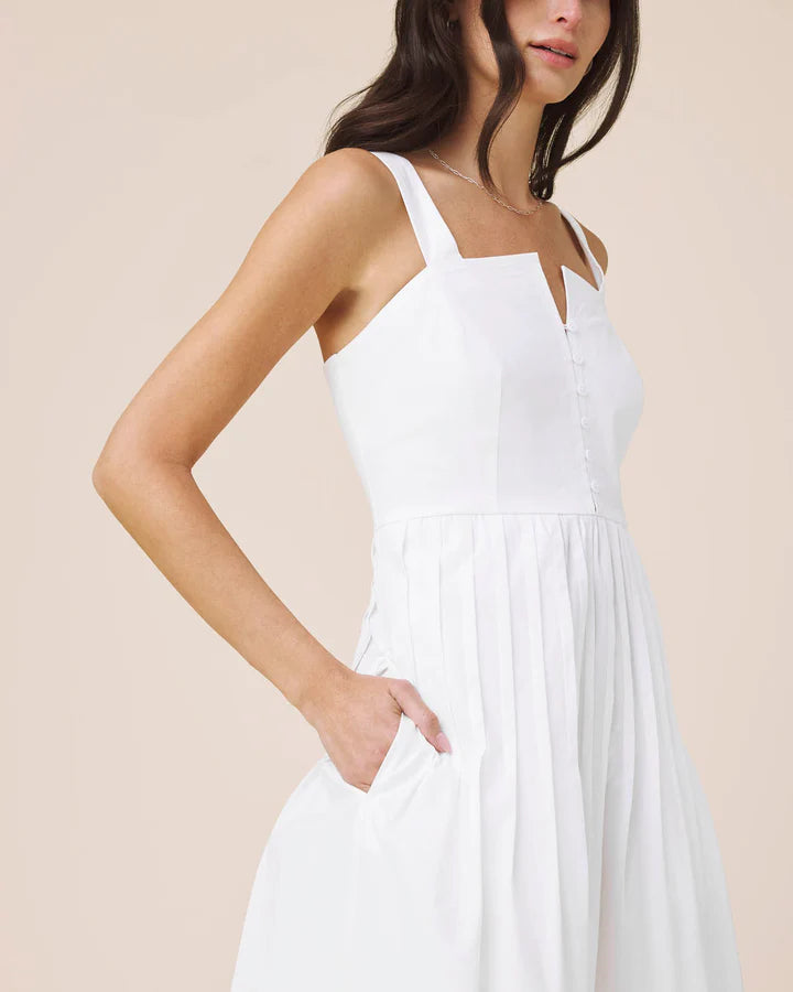 Maggie Poplin Midi Dress