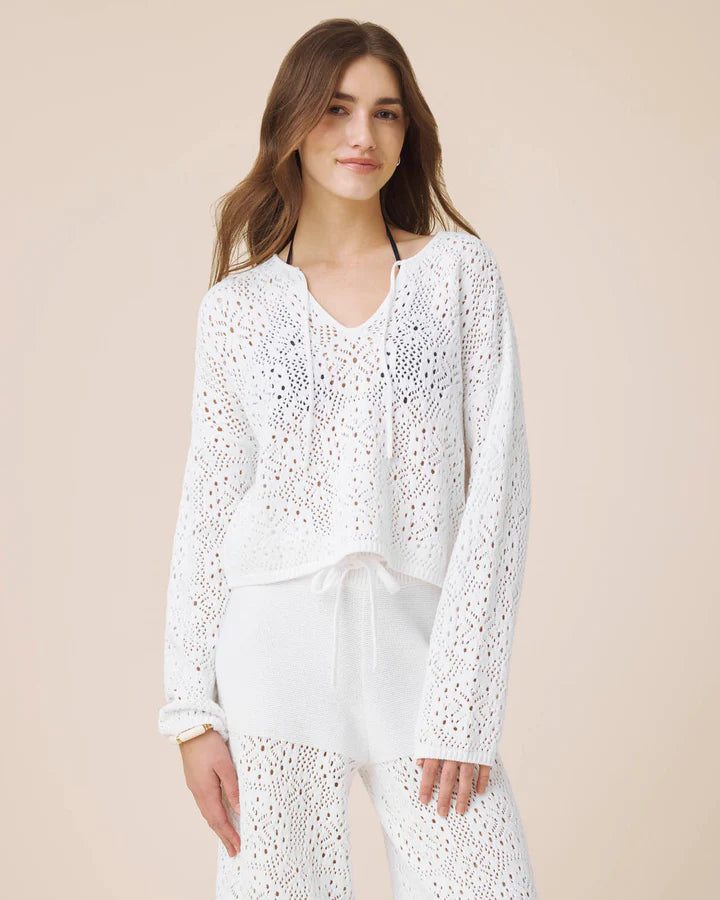 Beckham Crochet Sweater