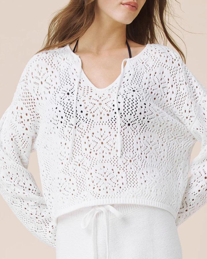 Beckham Crochet Sweater