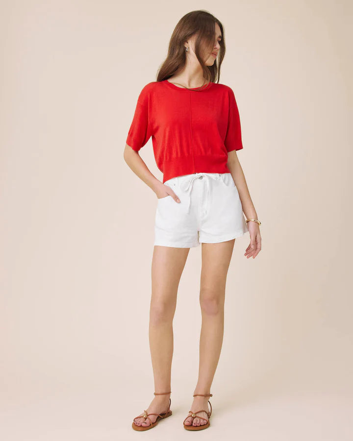 Erica Short Sleeve Sweater