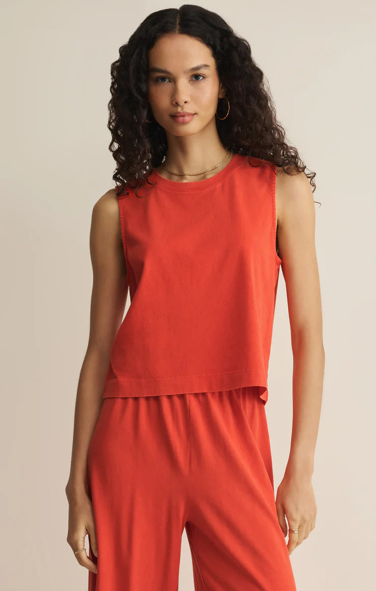 Sloane Cotton Jersey Tank