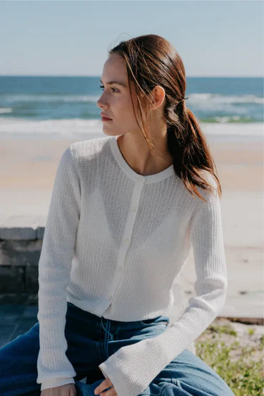 Ada Pointelle Cardigan