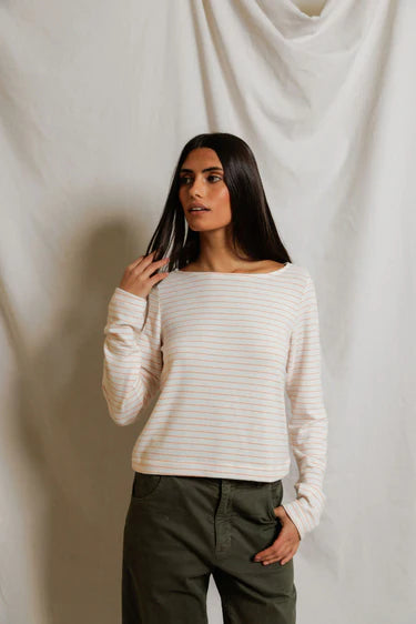 Ainsley Brushed Sweater Long Sleeve Top