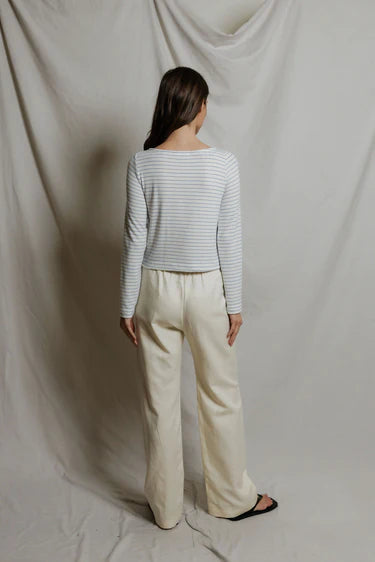 Ainsley Brushed Sweater Long Sleeve Top