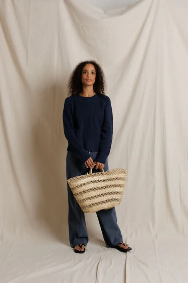 Alexa Cotton Cashmere Sweater