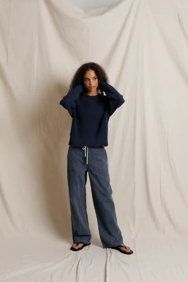 Alexa Cotton Cashmere Sweater