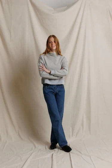 Arden Mock Neck Sweatshirt