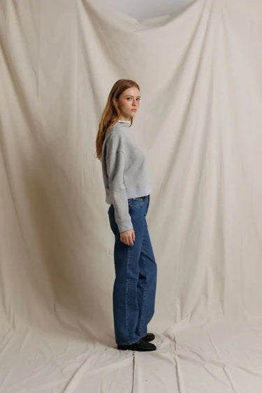 Arden Mock Neck Sweatshirt