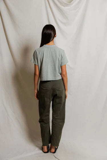 Cher Ringspun Cotton Crew Tee