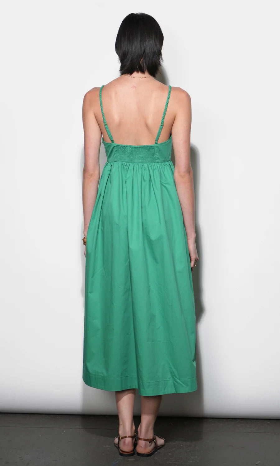 Libby Boned Bodice Midi Dress