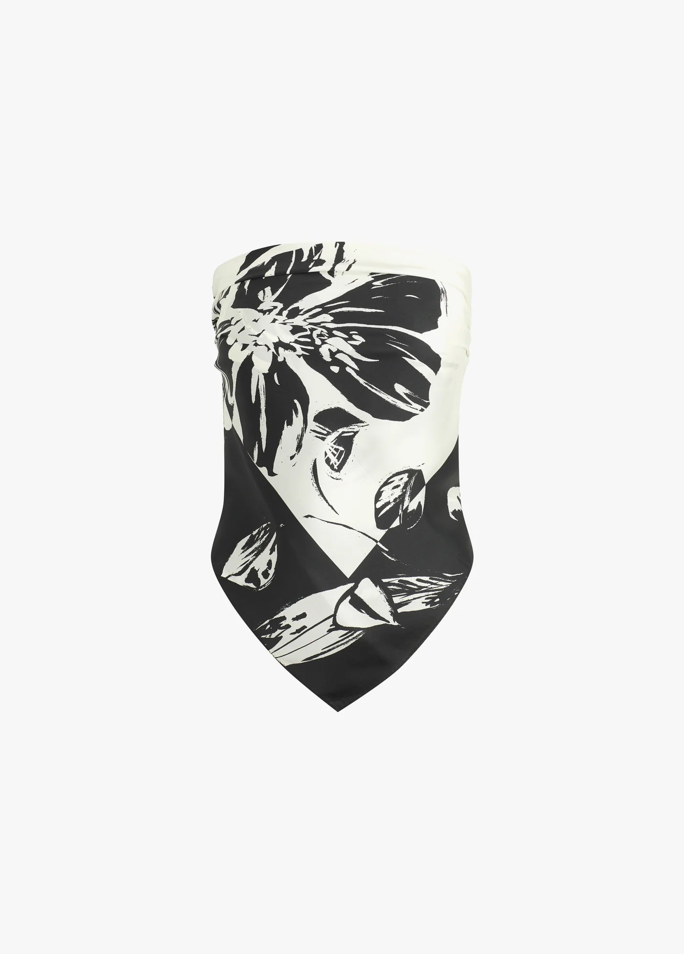 The Vintage Floral Silk Square Scarf