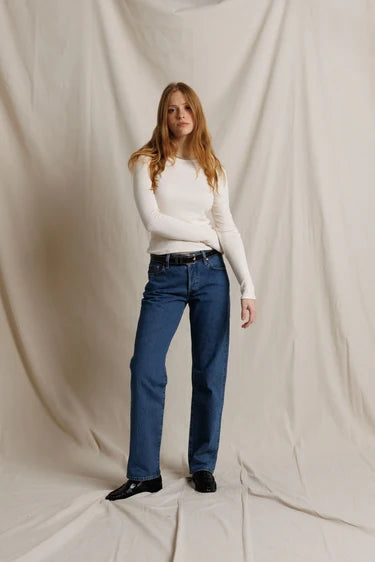 Ivanna Micro Modal Rib Long Sleeve
