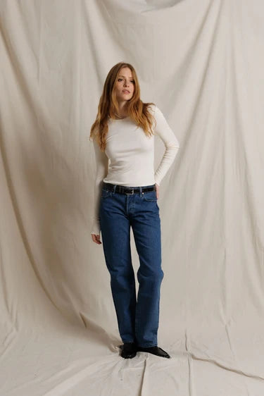 Ivanna Micro Modal Rib Long Sleeve