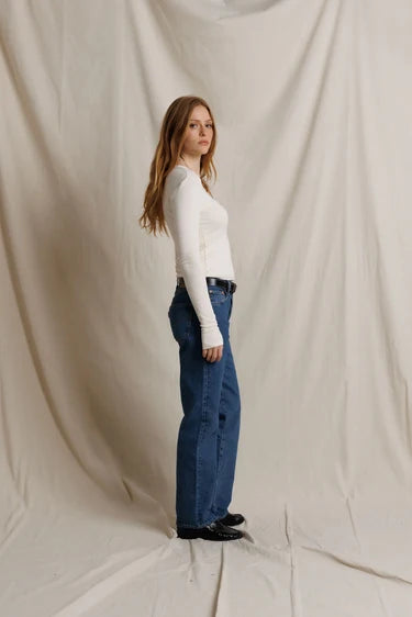 Ivanna Micro Modal Rib Long Sleeve