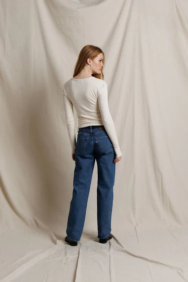 Ivanna Micro Modal Rib Long Sleeve