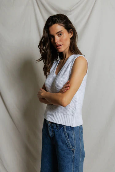 Peggy Cotton Sweater Tank