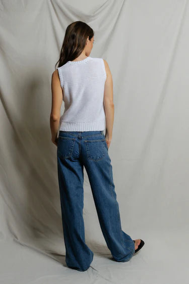 Peggy Cotton Sweater Tank