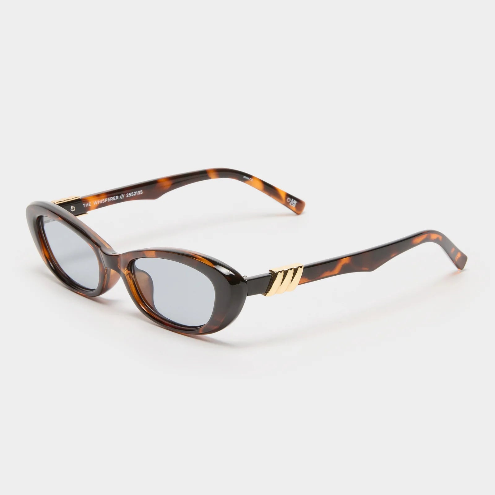 The Whisperer Dark Tort Sunglasses