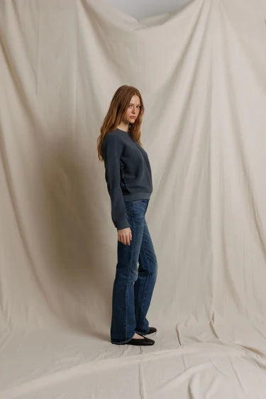 Ziggy Reverse Fleece Crew Neck Sweatshirt