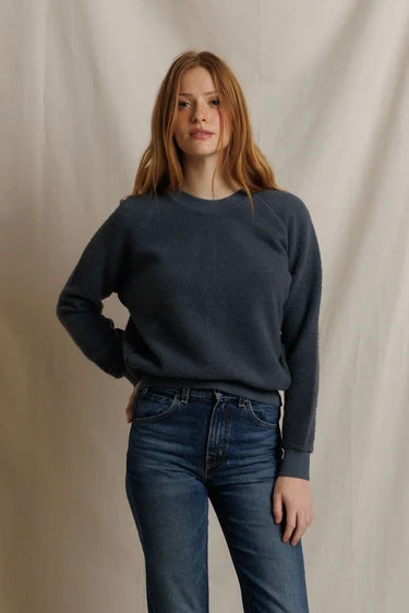 Ziggy Reverse Fleece Crew Neck Sweatshirt