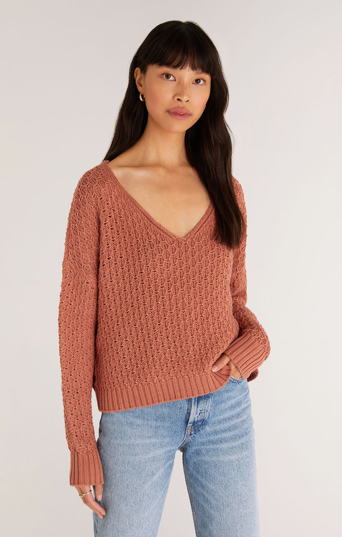 Brenda Texture Sweater